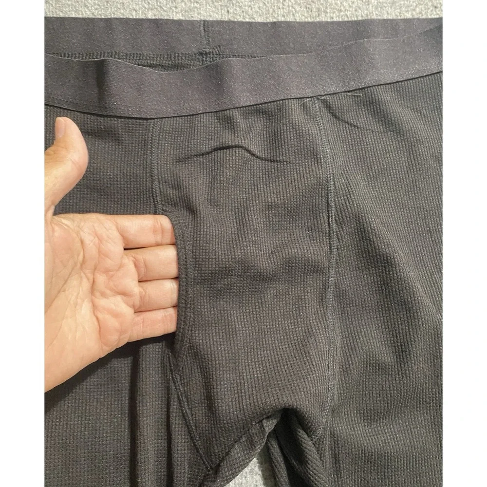 ZeroXposur Thermal Pants Mens Black XL Waffle Knit Base Layer DZM01532